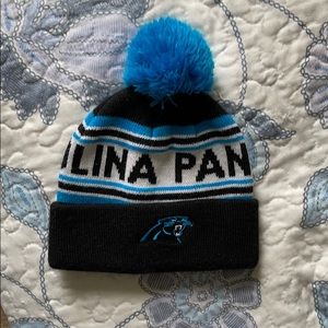 Panthers baby hat